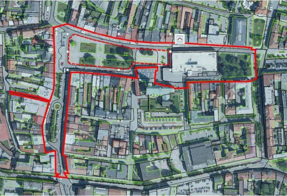 Obnova povrchů veřejných prostranství centra města - Žižkovo náměstí, nám. T.G.M., náměstí Sv. Čecha a Dukelské brány